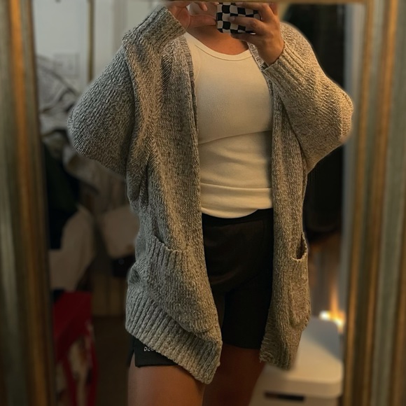 Hollister Sweaters | Hollister Cardigan | Color: Gray | Size: M | Molee12's Closet
